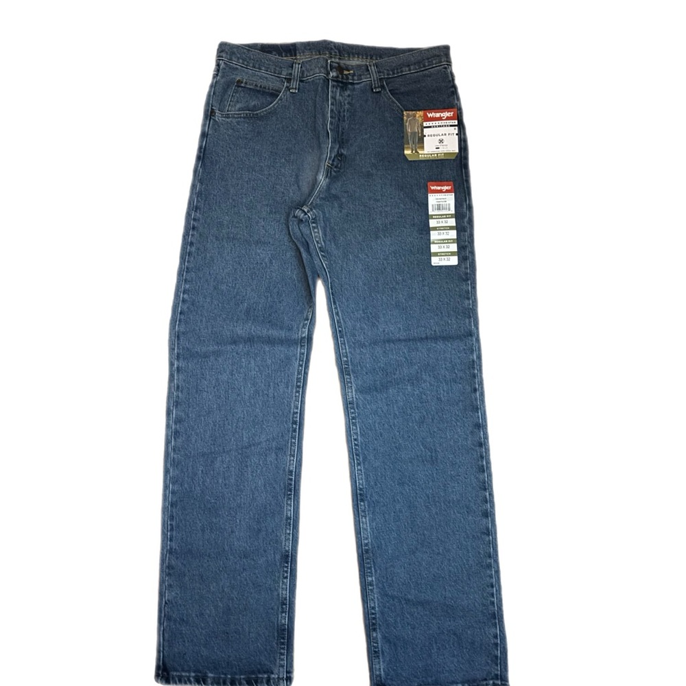 Wrangler Men's Relaxed Fit Denim Jeans